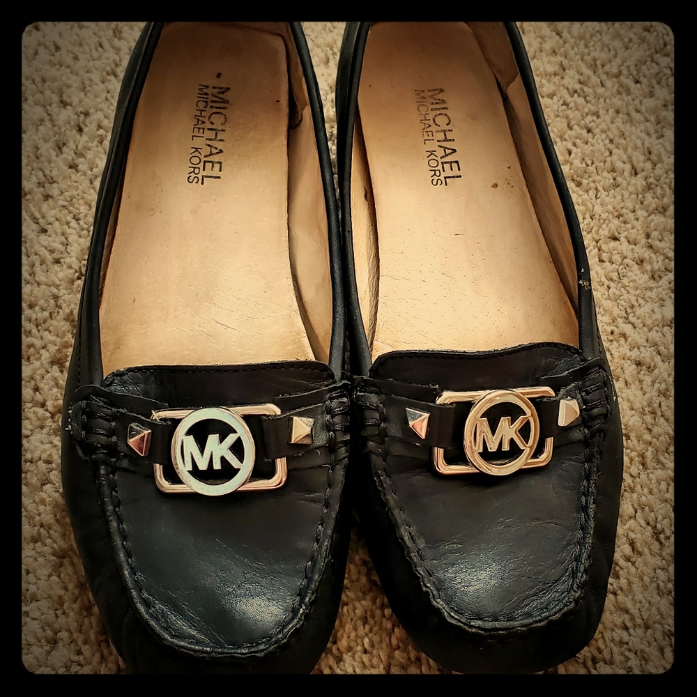 Women's Michael Kors Black Flats Size 7.5